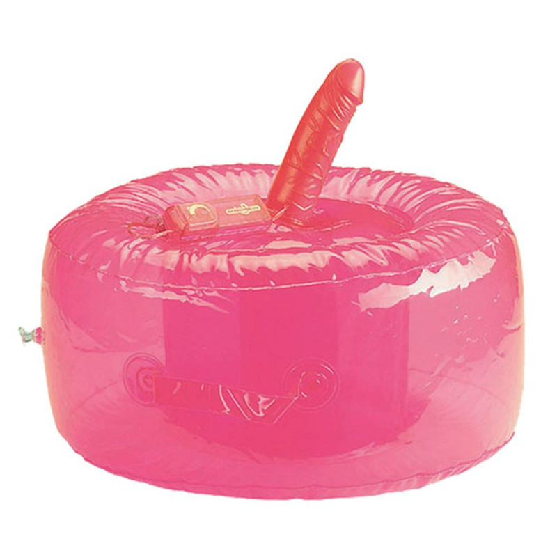 Seven Creation Coussin avec Gode vibrant 13 x 4 cm Rose
